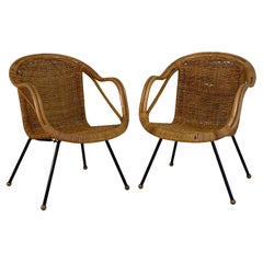 Fauteuils de salon de patio par Tropic Cane de Hong Kong