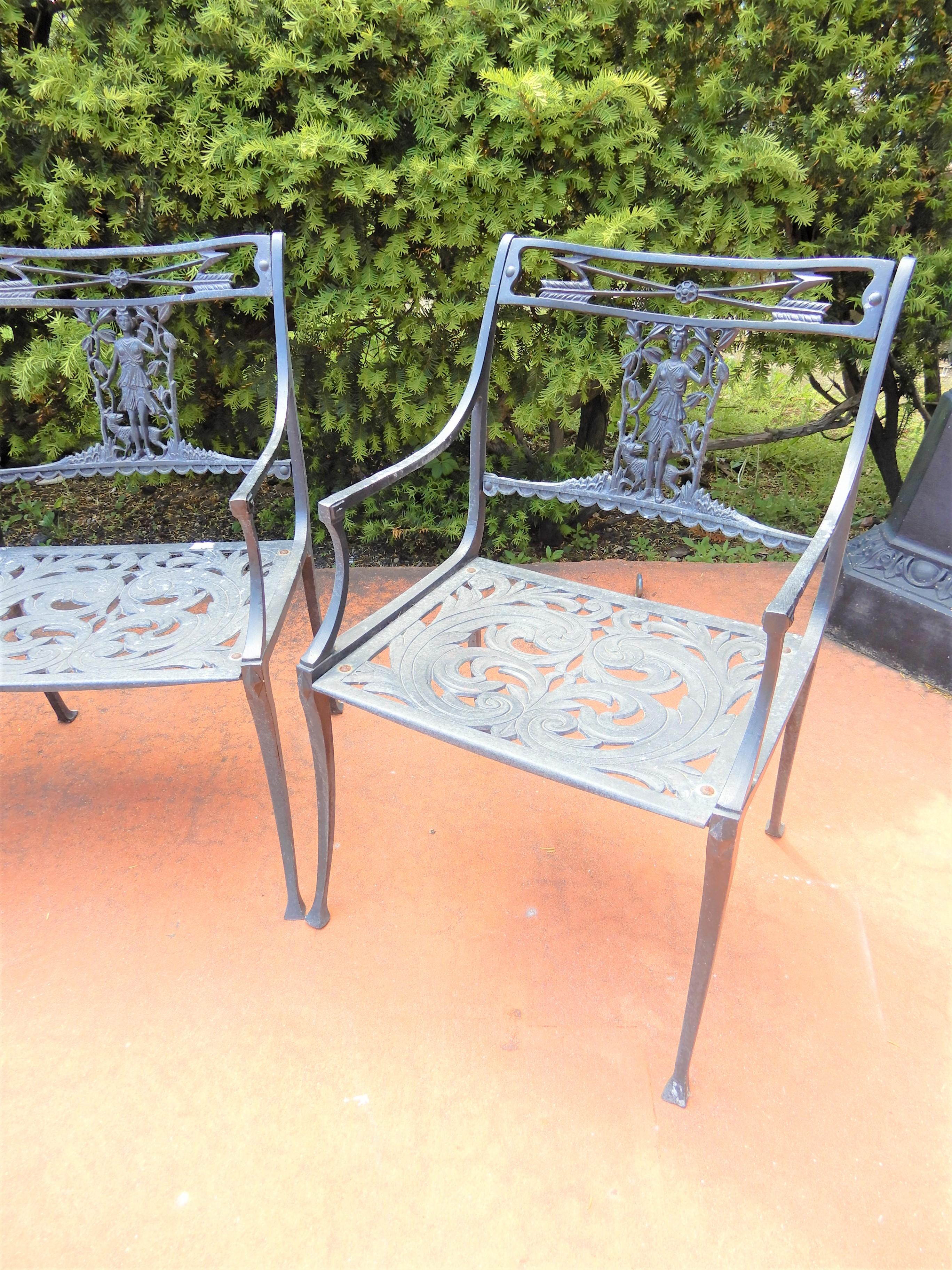 Cast Patio Set by Molla Diana the Huntress Pattern For Sale