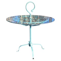 Mesa auxiliar de patio atribuida a Salterini