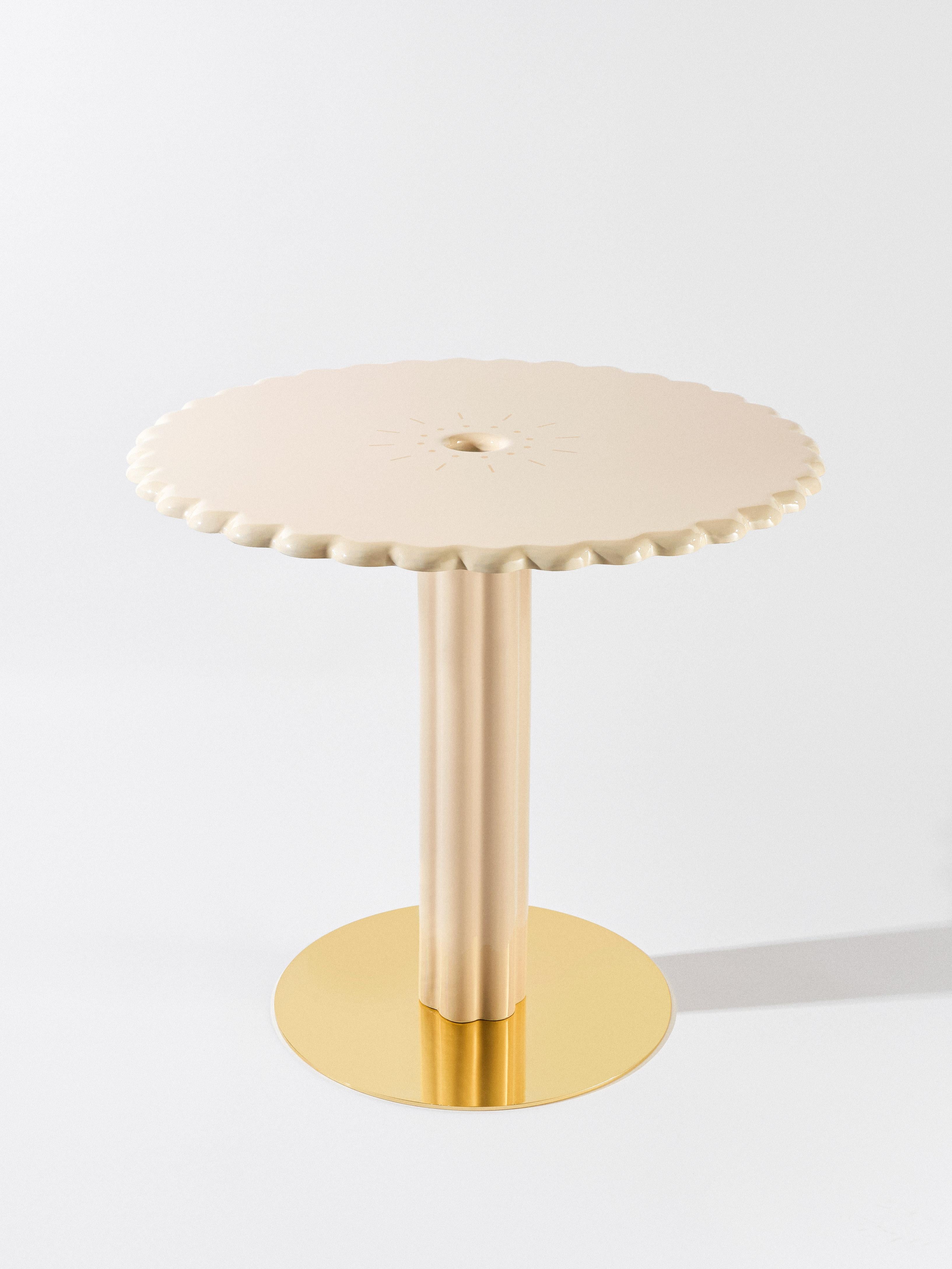 ‘Patisserie’ Lavastone & Ceramic table by Studio Yellowdot In New Condition For Sale In Esentepe, 34