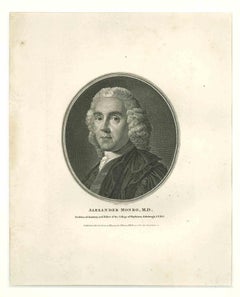 Porträt von Alexander Monro – Original-Radierung von Paton Thomson – 1793