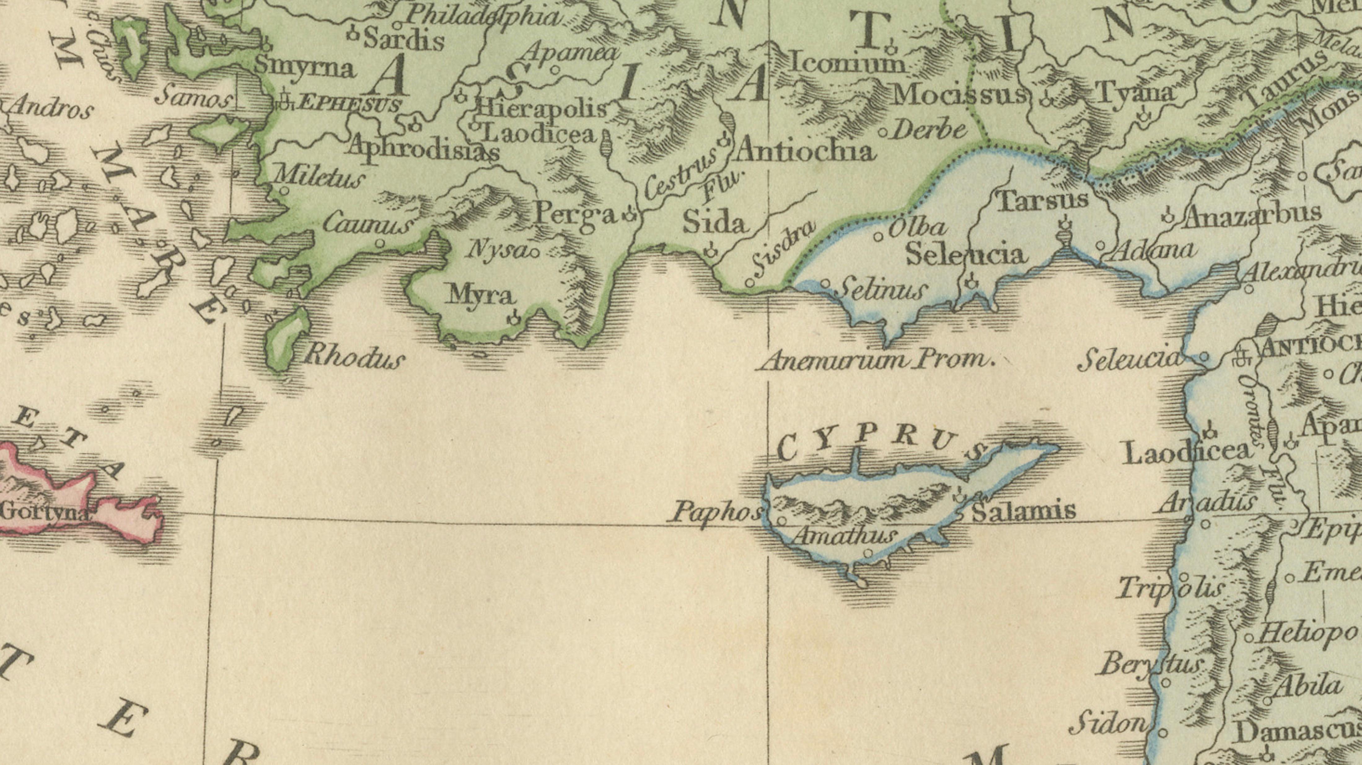 Patriarchati Orientales — Early Christian Patriarchates Map, Wilkinson 1822