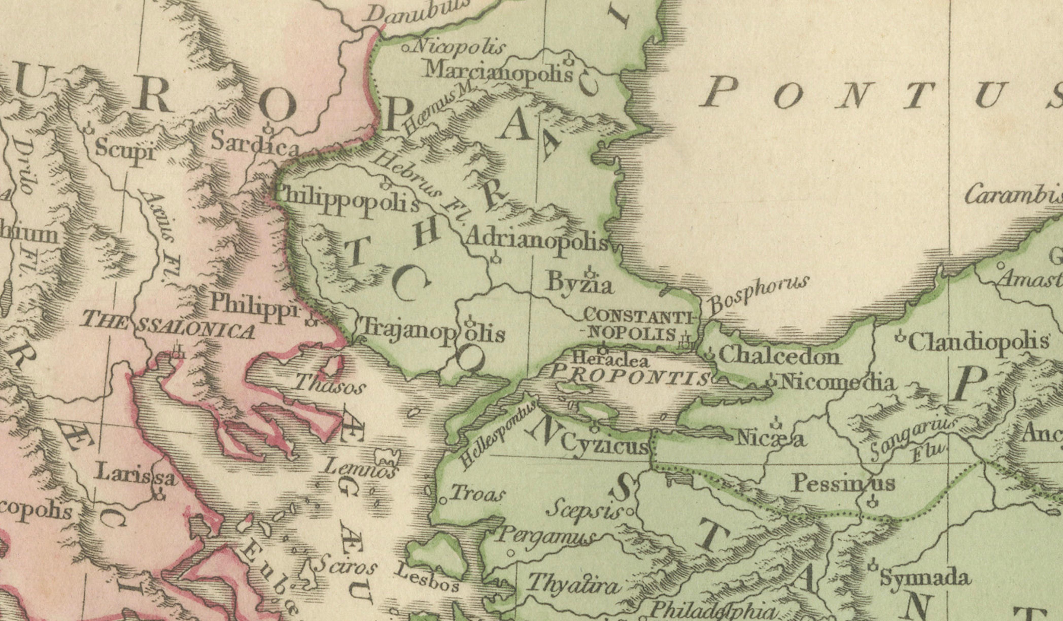 Patriarchati Orientales — Early Christian Patriarchates Map, Wilkinson 1822