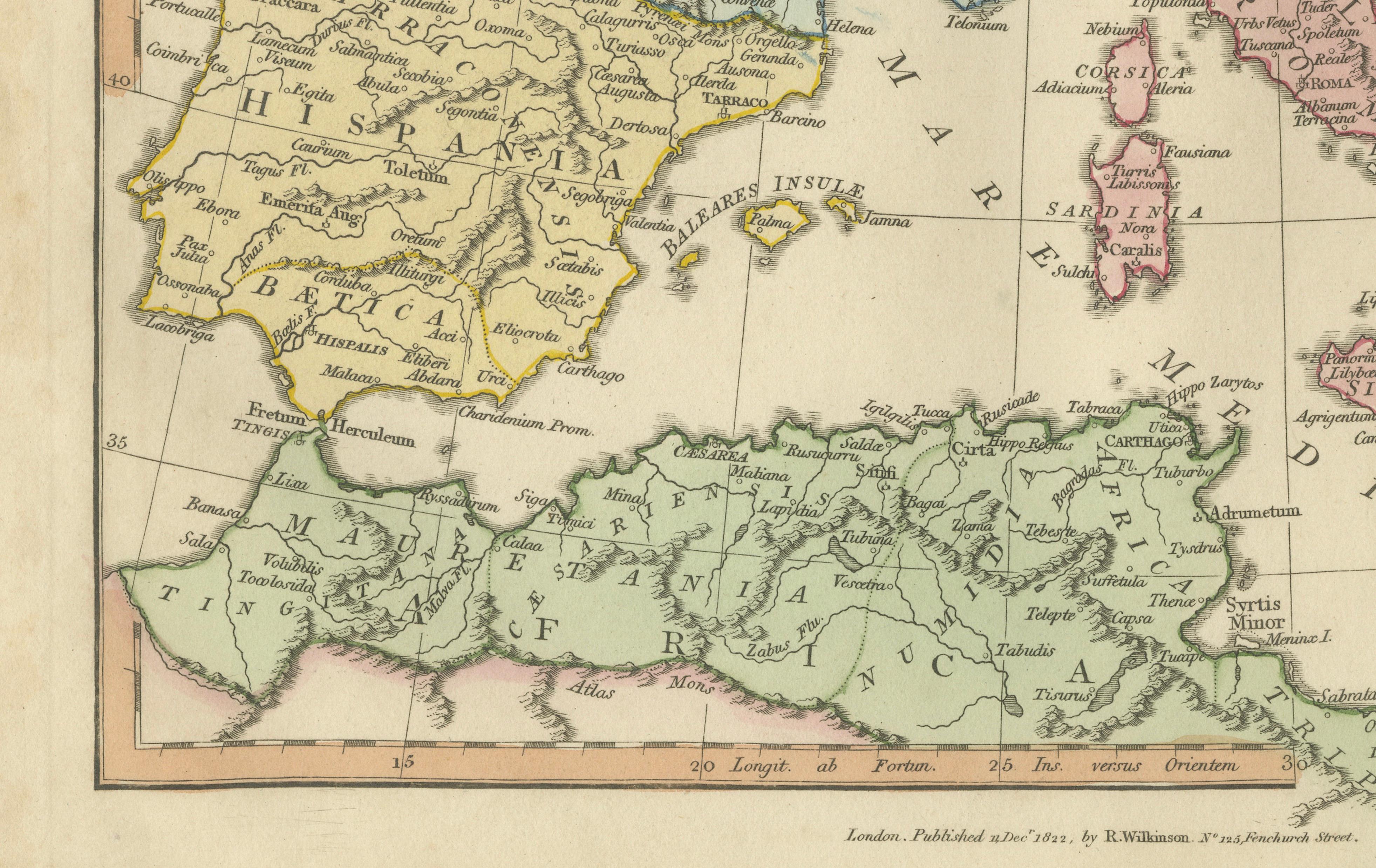 Patriarchatus Occidentalis — Western Patriarchate Map, Wilkinson 1822