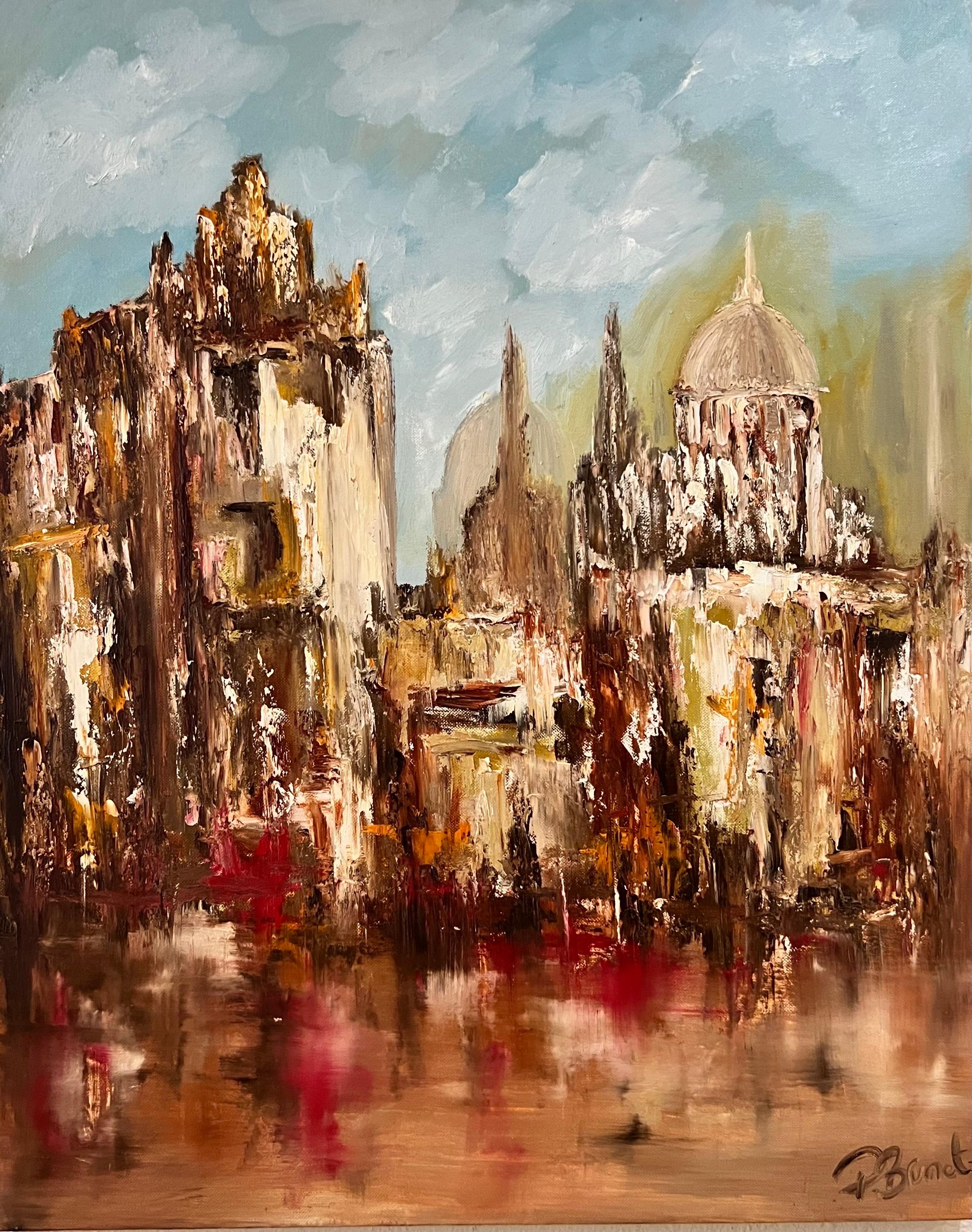 Patrice Brunet Landscape Painting - Rome