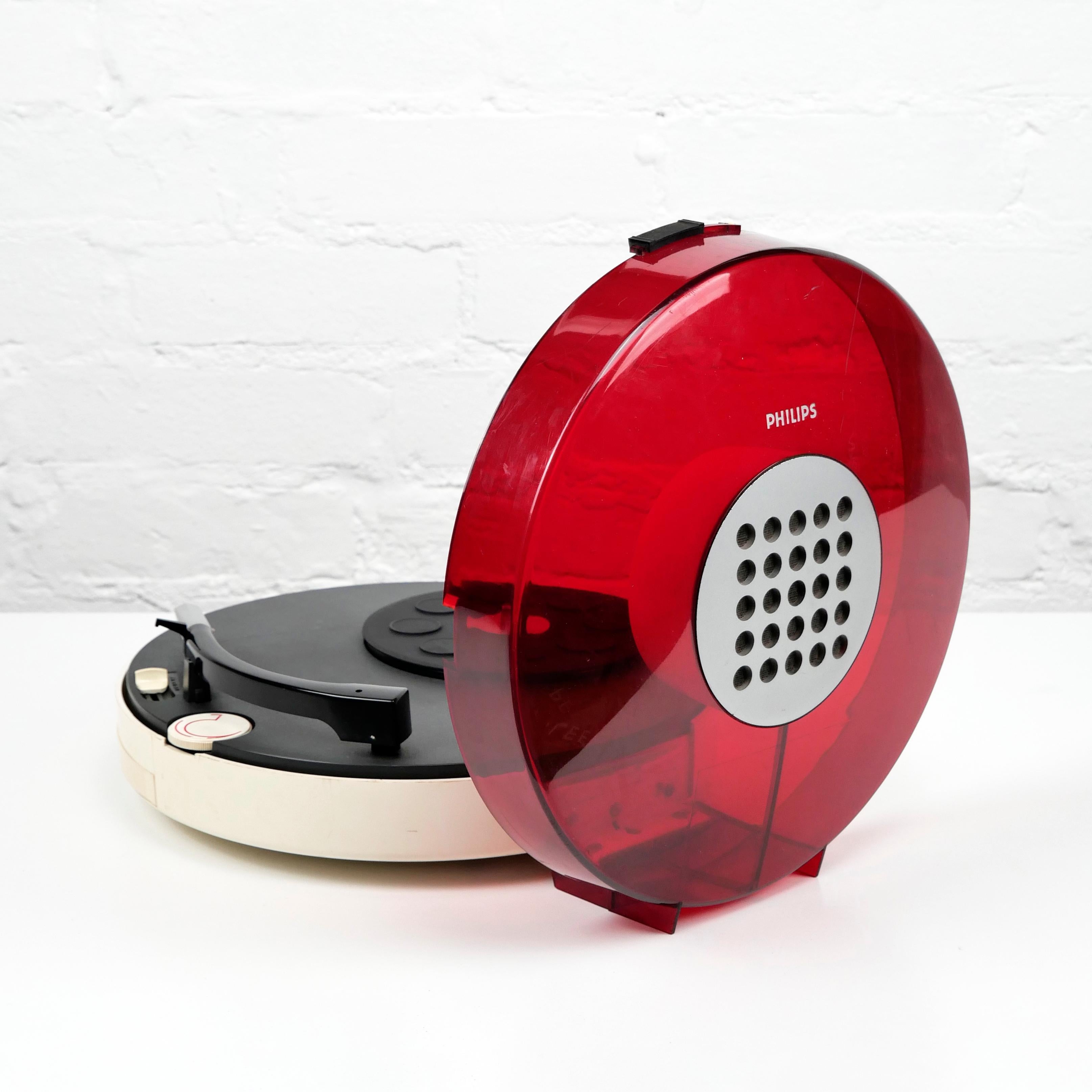 Patrice Dupont, Philips 22GF303 UFO Record Player, 1969, Space Age, Working 1