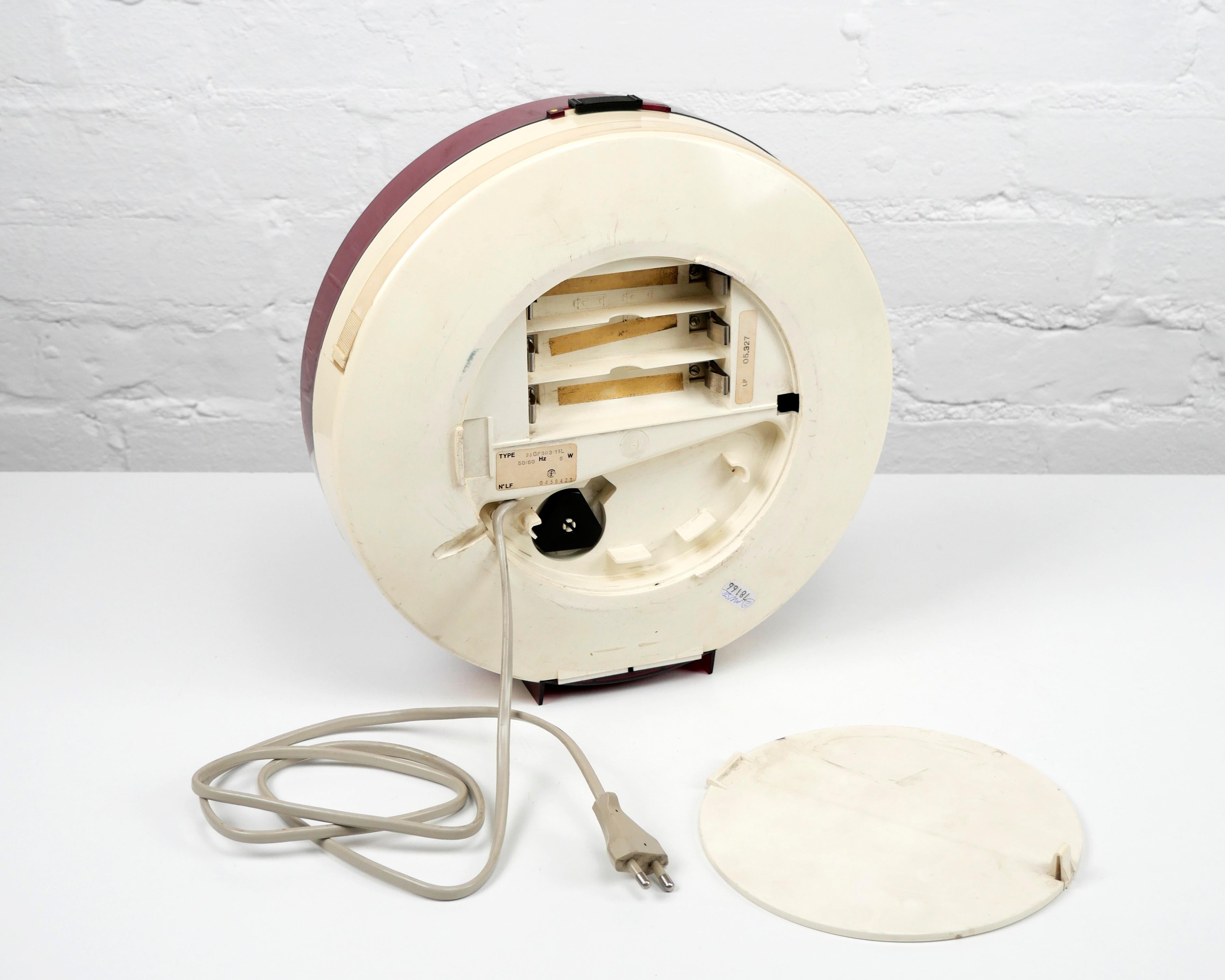 Patrice Dupont, Philips 22GF303 UFO Record Player, 1969, Space Age, Working 5