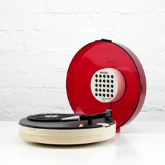 Patrice Dupont, Philips 22GF303 UFO Record Player, 1969, Space Age, Working