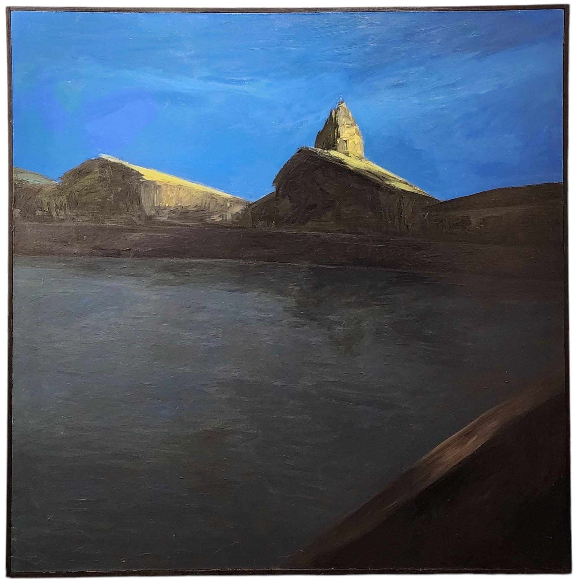 Landscape Painting de Patrice Giorda - Santo Spirito