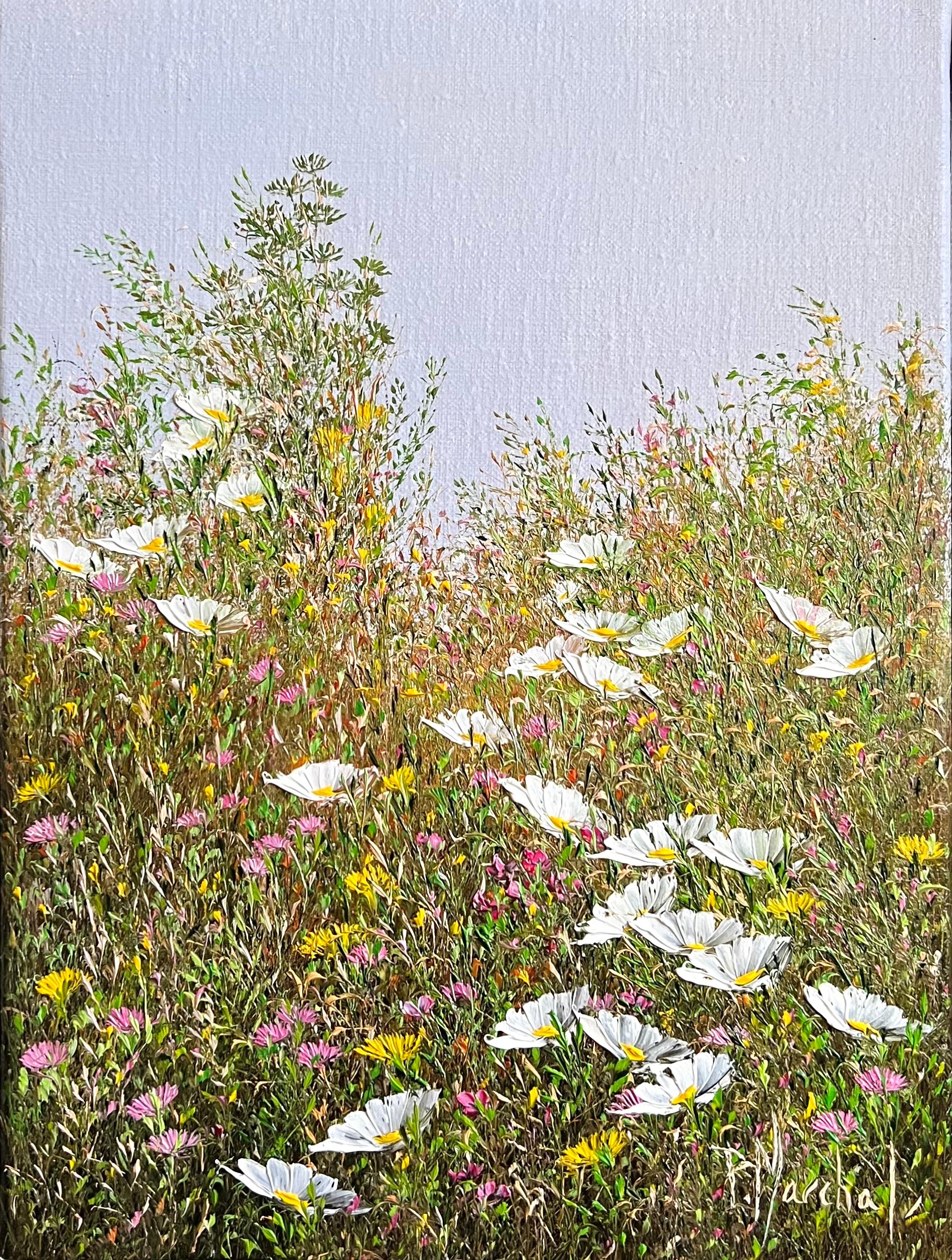 Patrice Marchal Landscape Painting - Un bouquet