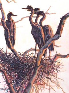 Breakfast Club, Painting, Oil on Canvas