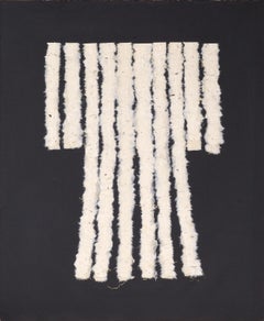 Kimono of Handmade Paper and Gold Thread