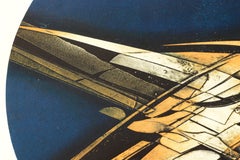 Abstract Blue Circle #1