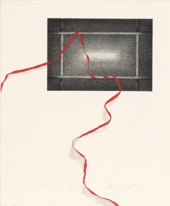 "Floating Pane" - Realistic Hand Painted Lithograph