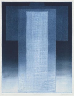 "Kimono 10" Abstract Geometric Lithograph