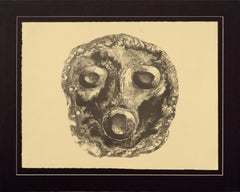 Vintage "Mask 1" Collotype