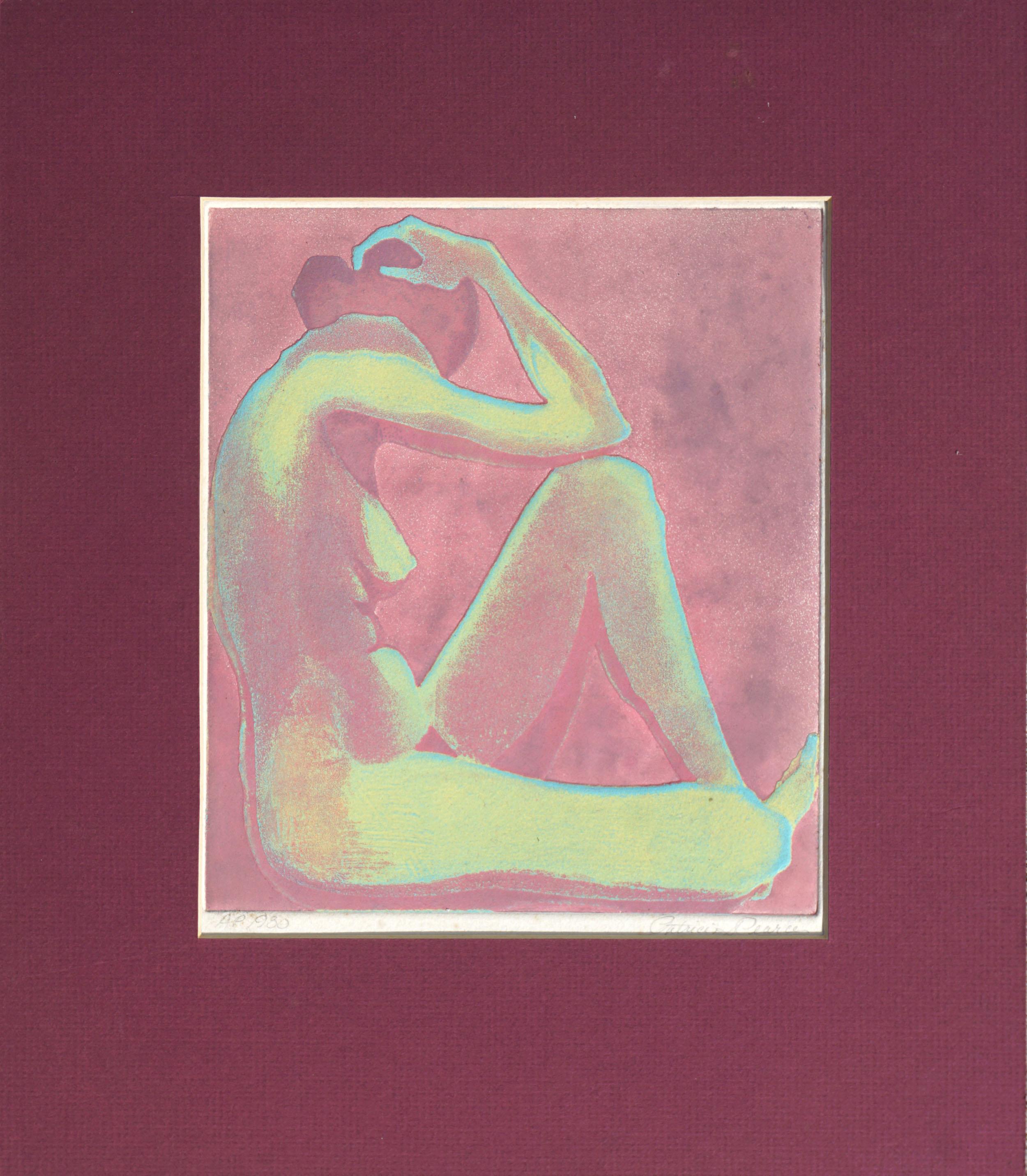Patricia A Pearce Nude Print - Nude #1 Figure Study