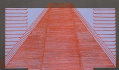 Purple Kimono with Red Stripes