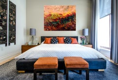 Patricia Abramovich - "Pink Sky" - paesaggi astratti e neo-impressionisti