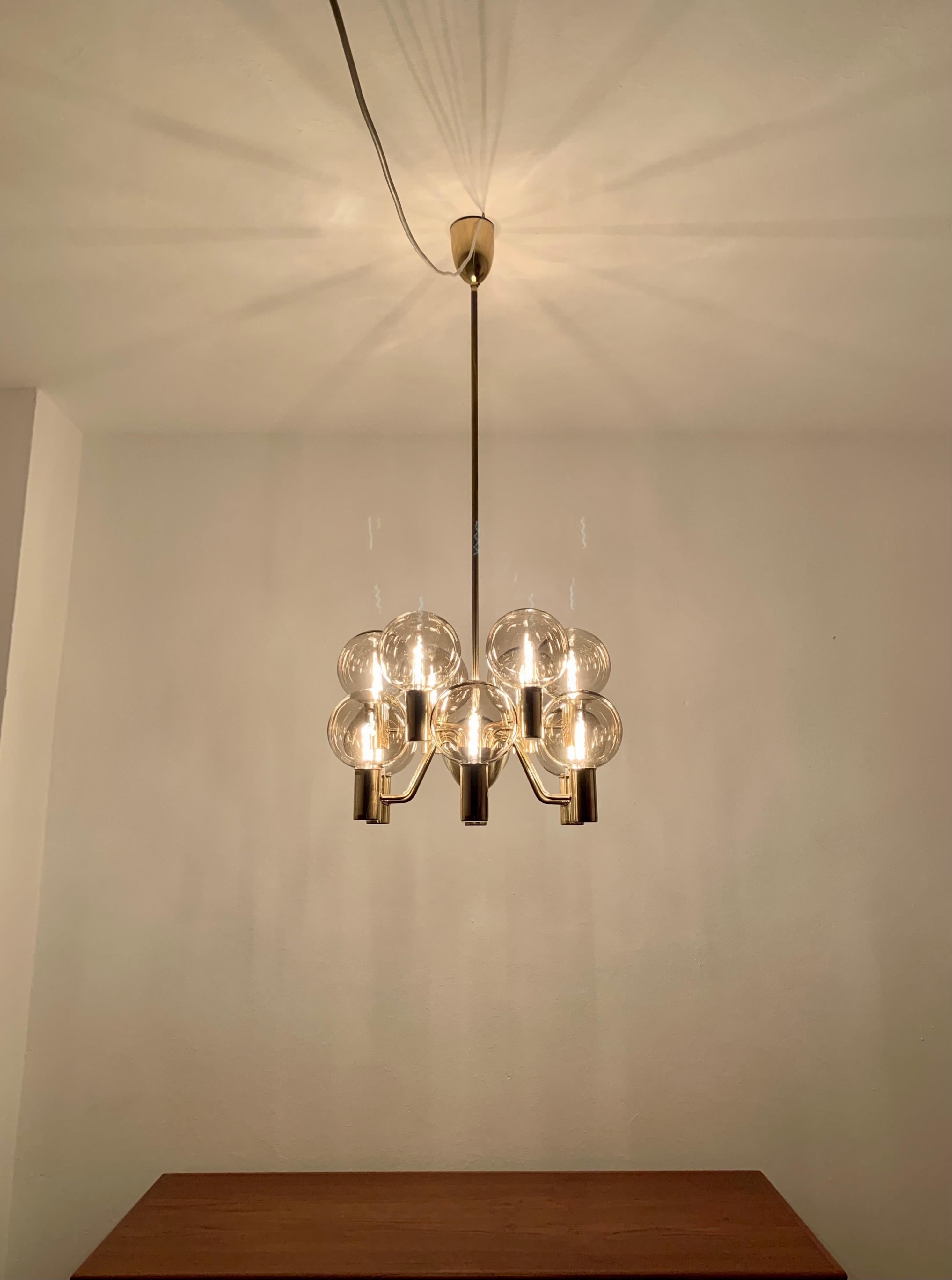 Patricia chandelier by Hans Agne Jakobsson For Sale 3
