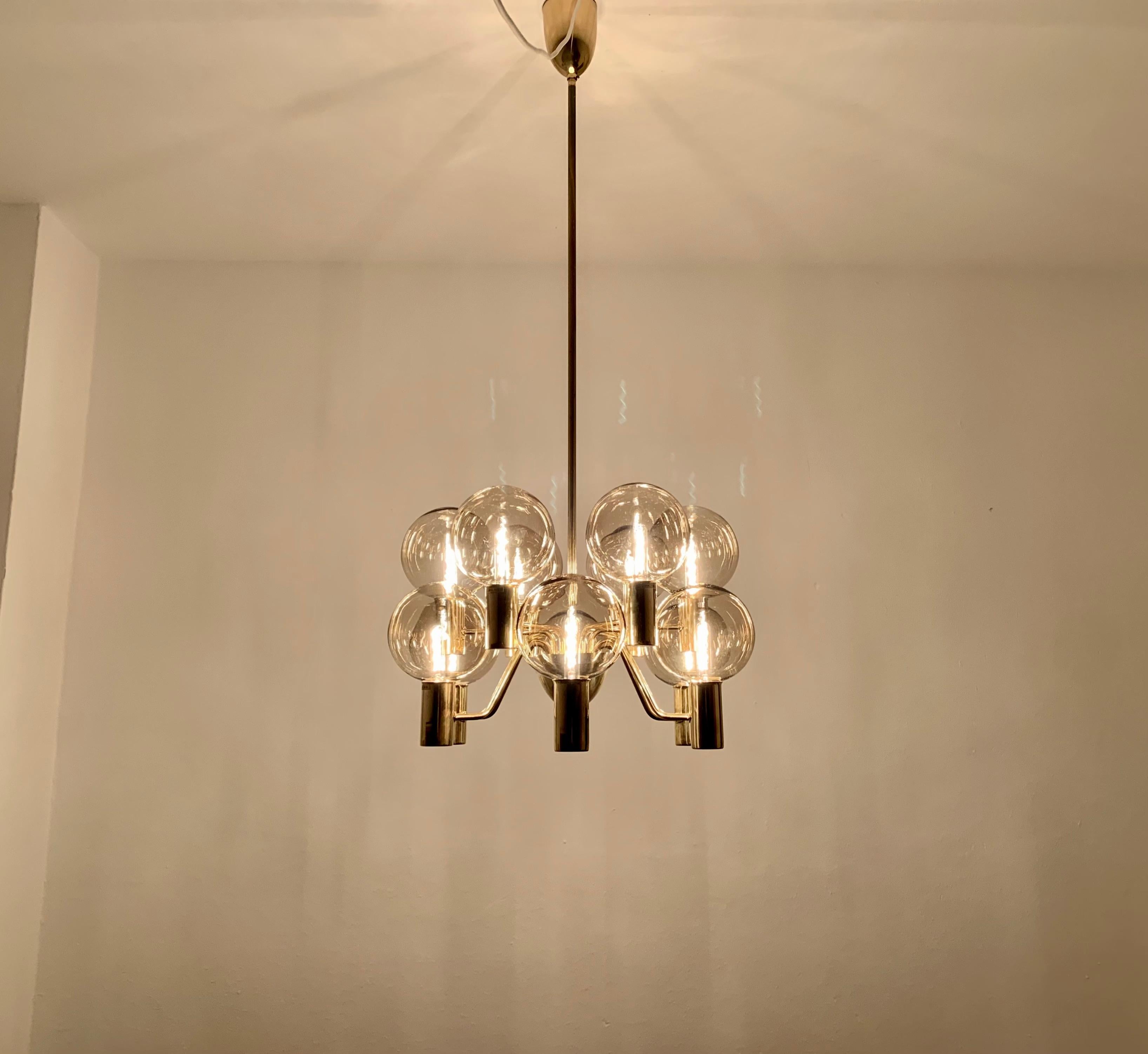 Patricia chandelier by Hans Agne Jakobsson For Sale 5