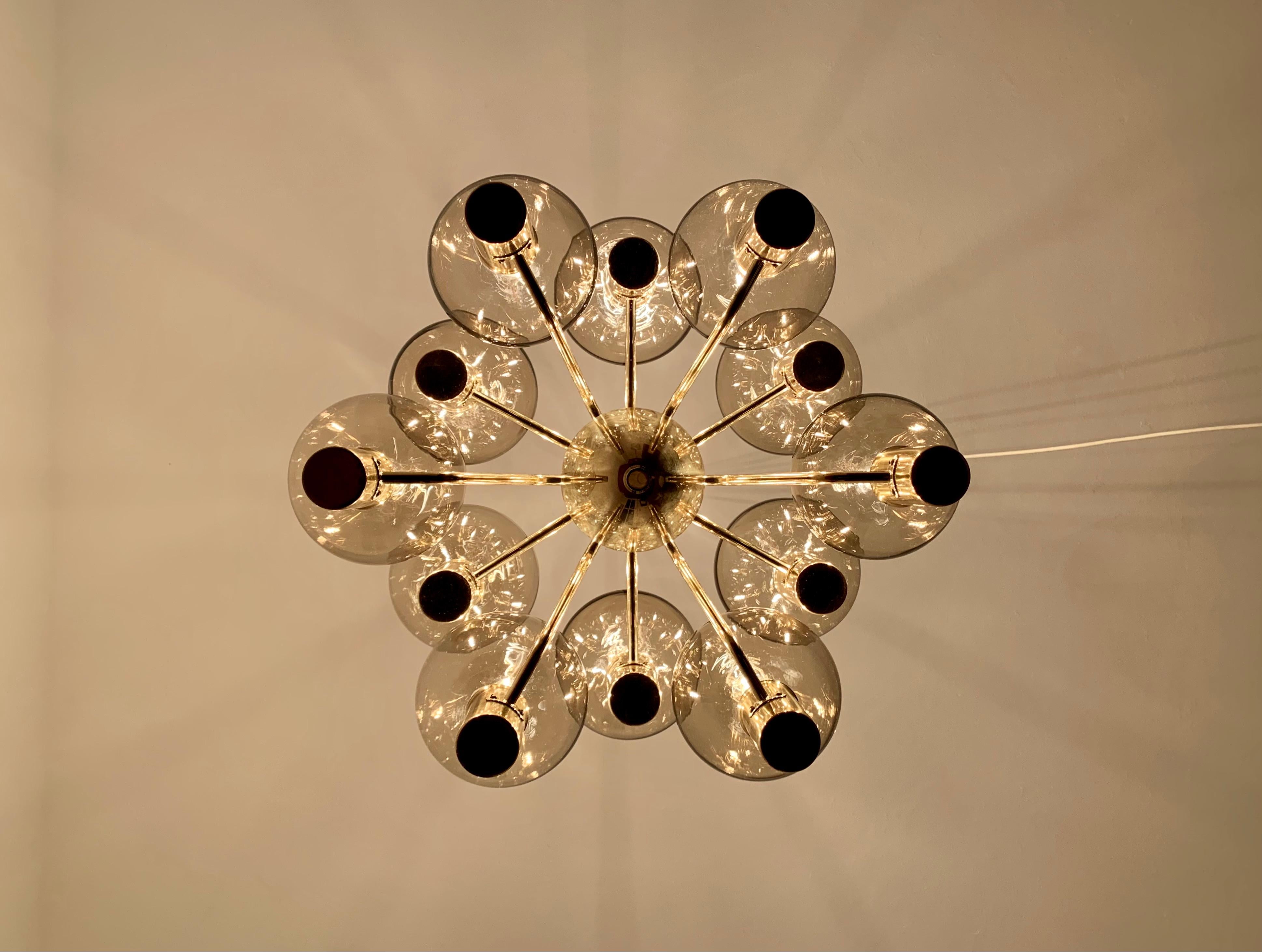 Patricia chandelier by Hans Agne Jakobsson For Sale 6