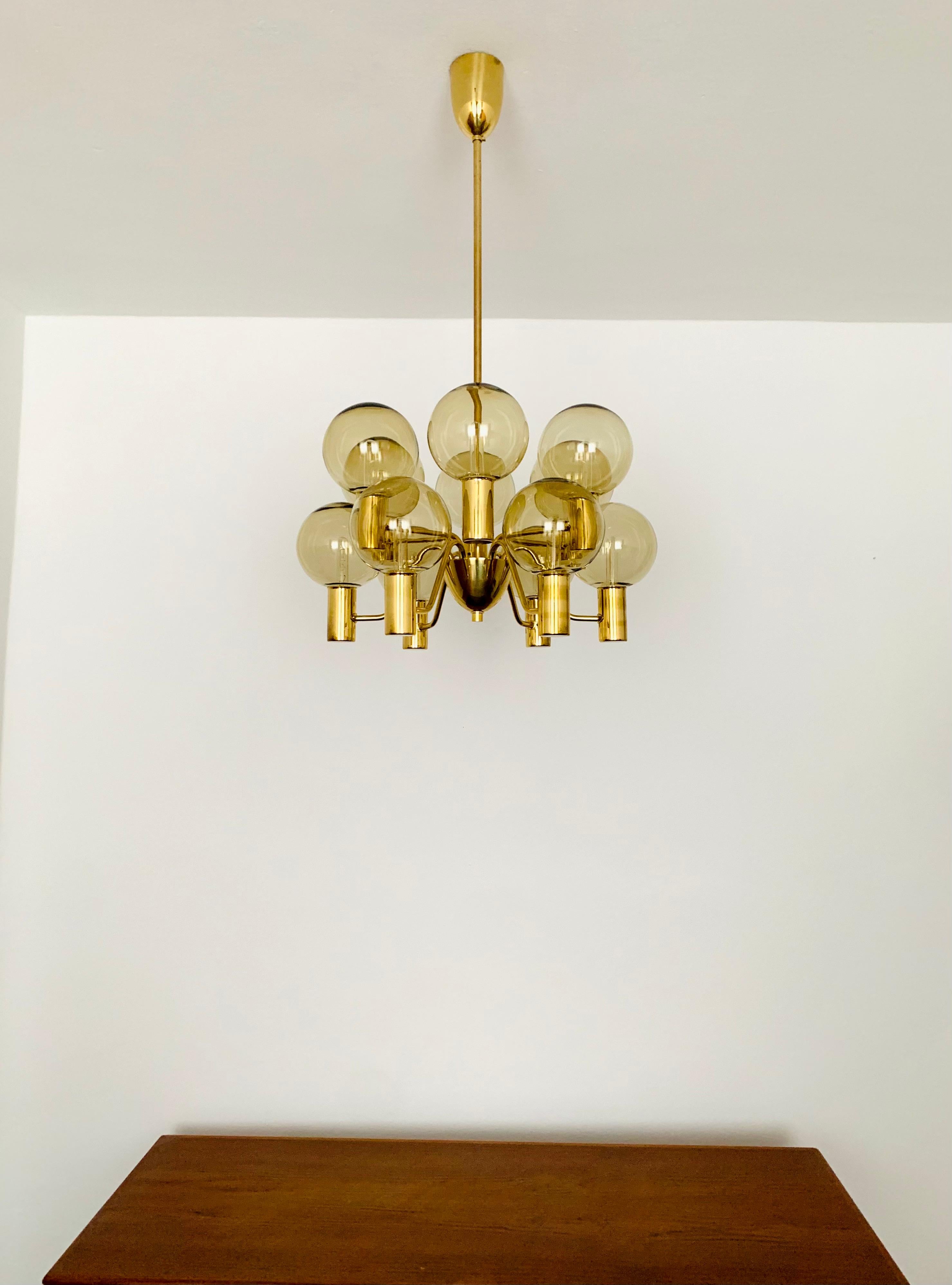 Swedish Patricia Chandelier by Hans Agne Jakobsson