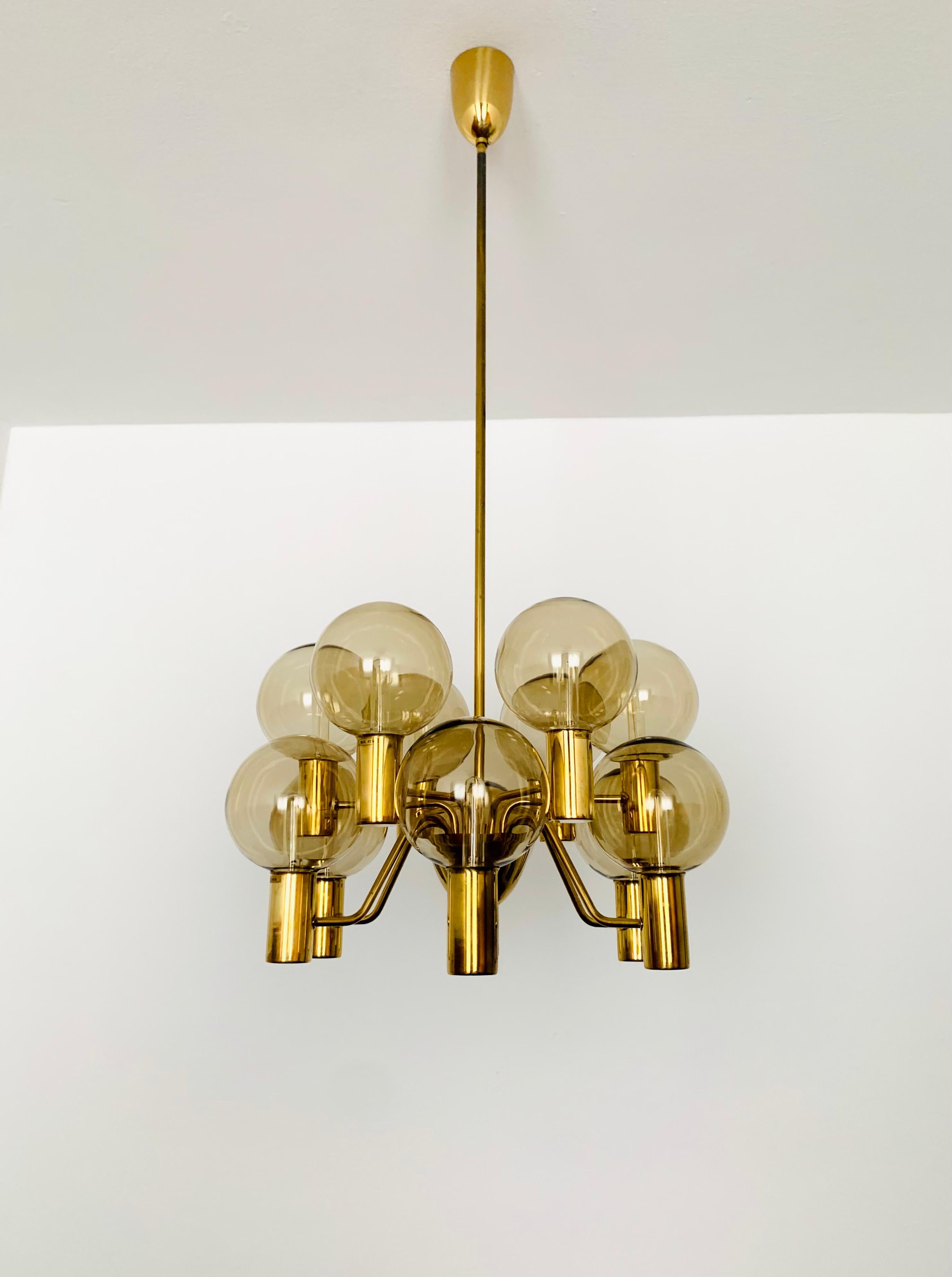 Swedish Patricia chandelier by Hans Agne Jakobsson For Sale