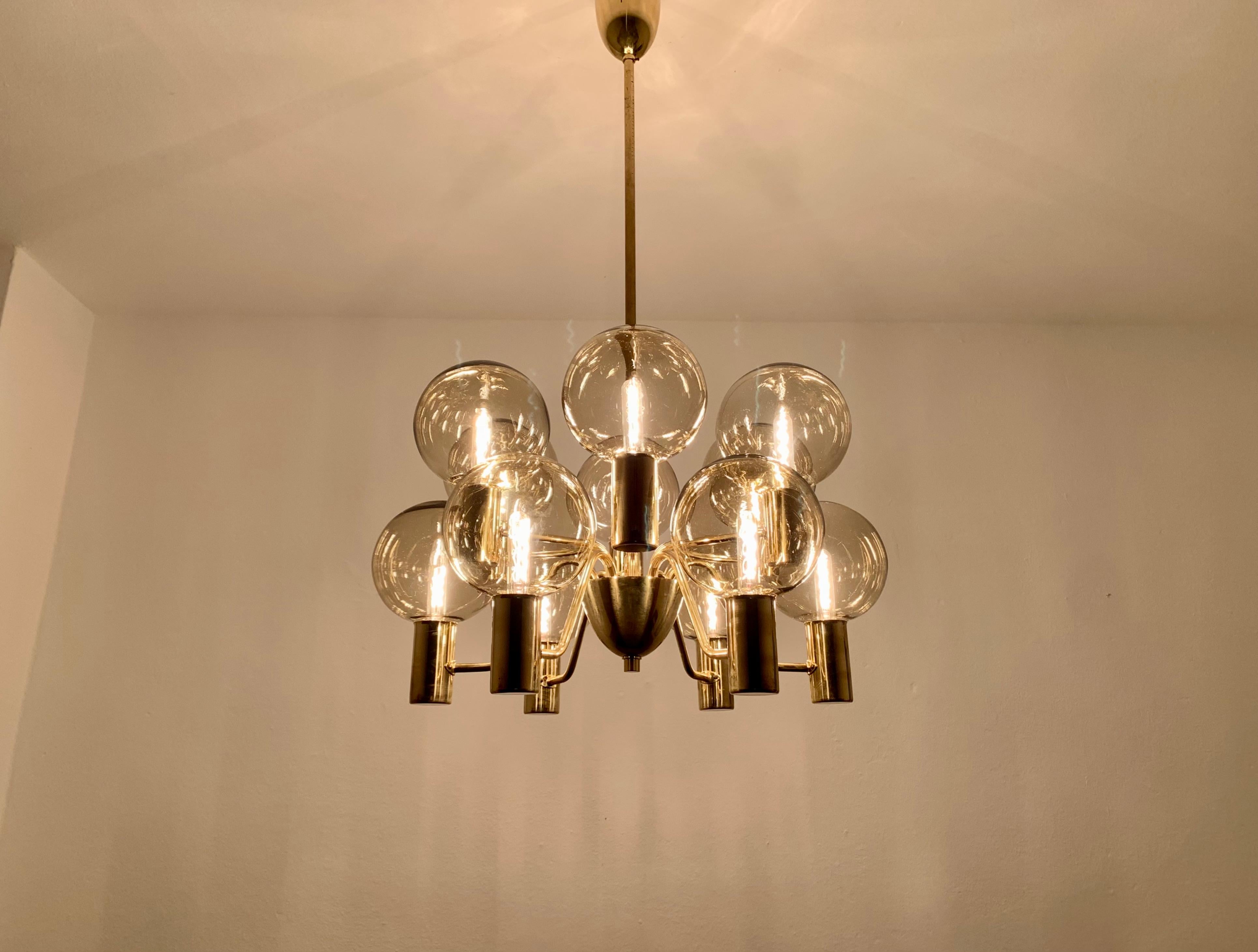 Mid-20th Century Patricia Chandelier by Hans Agne Jakobsson