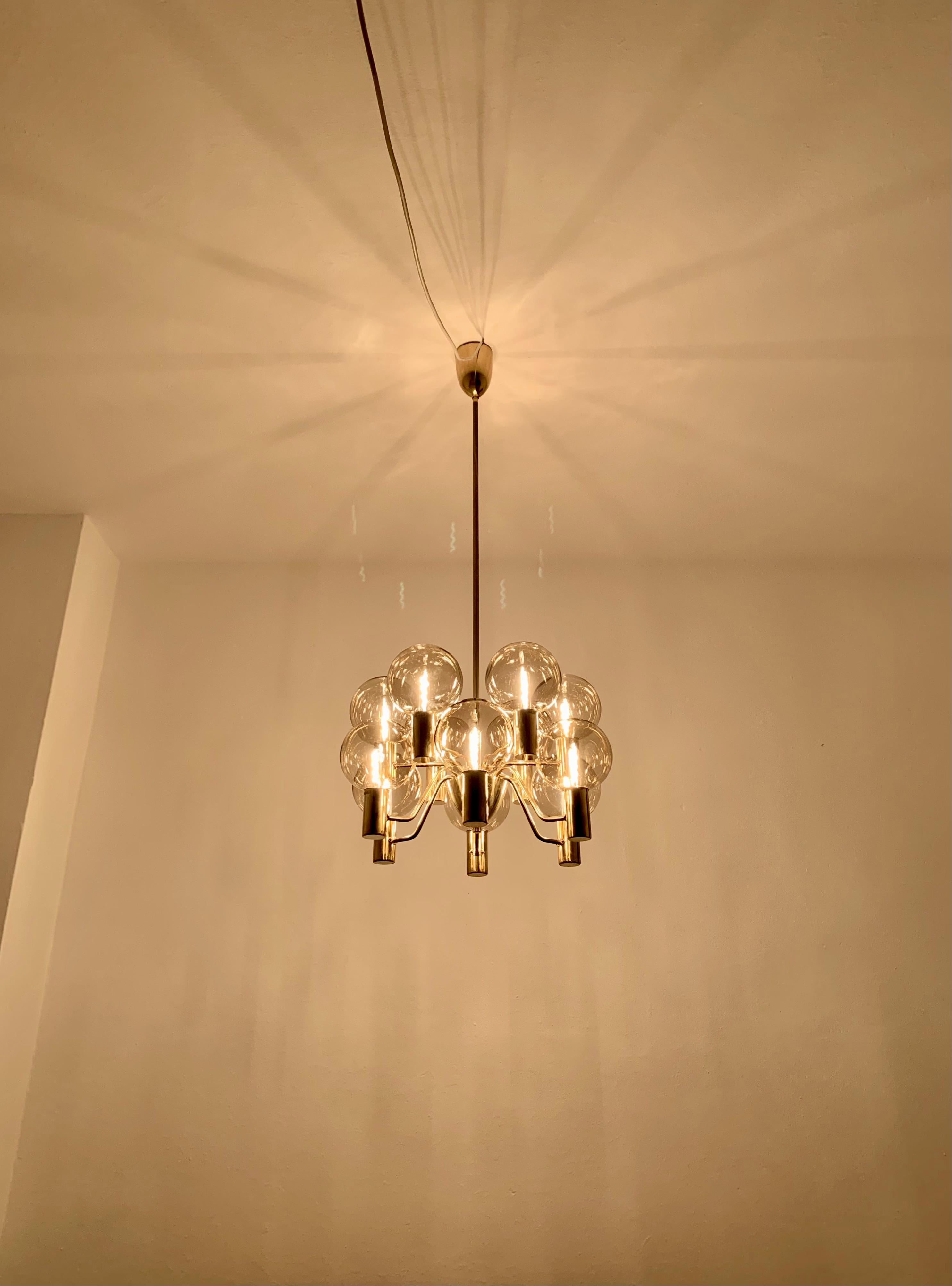 Patricia chandelier by Hans Agne Jakobsson For Sale 2