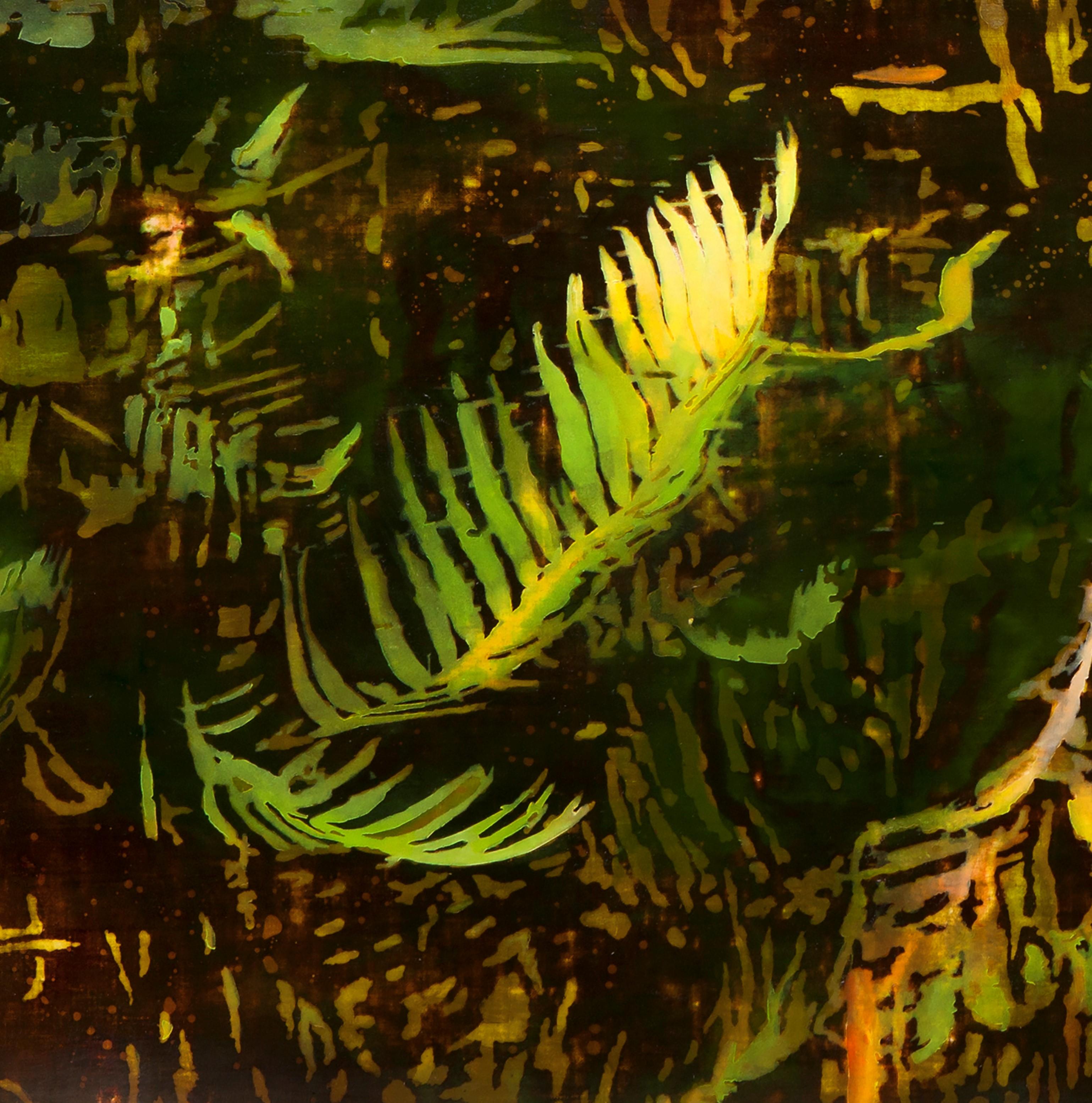 Amazonas II 51 X 31 - Painting by Patricia Claro