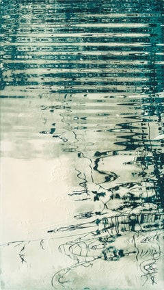 Trails of Water I - Etching-Limited Edition of 50 28" X 16"