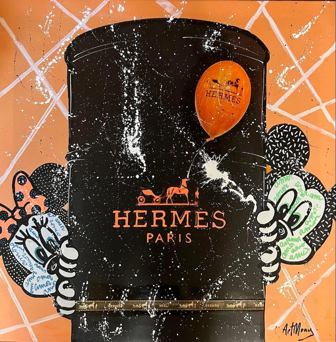 Hermès lovers - Mixed Media Art by Patricia Ducept,