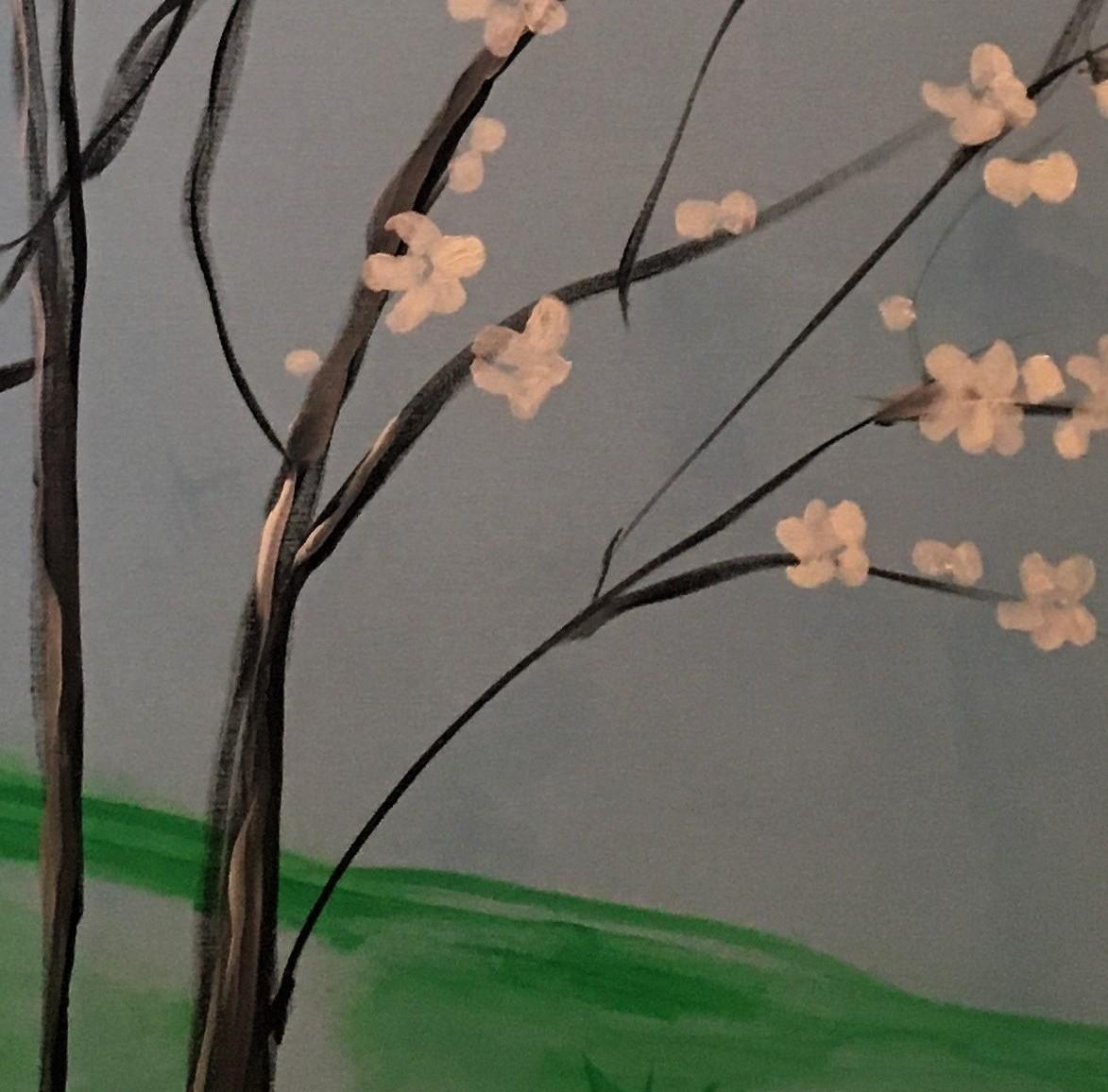 Hartriegel 48 X 36 – Painting von Patricia Forelle