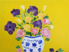 Flowers in a Jar  18 X 24