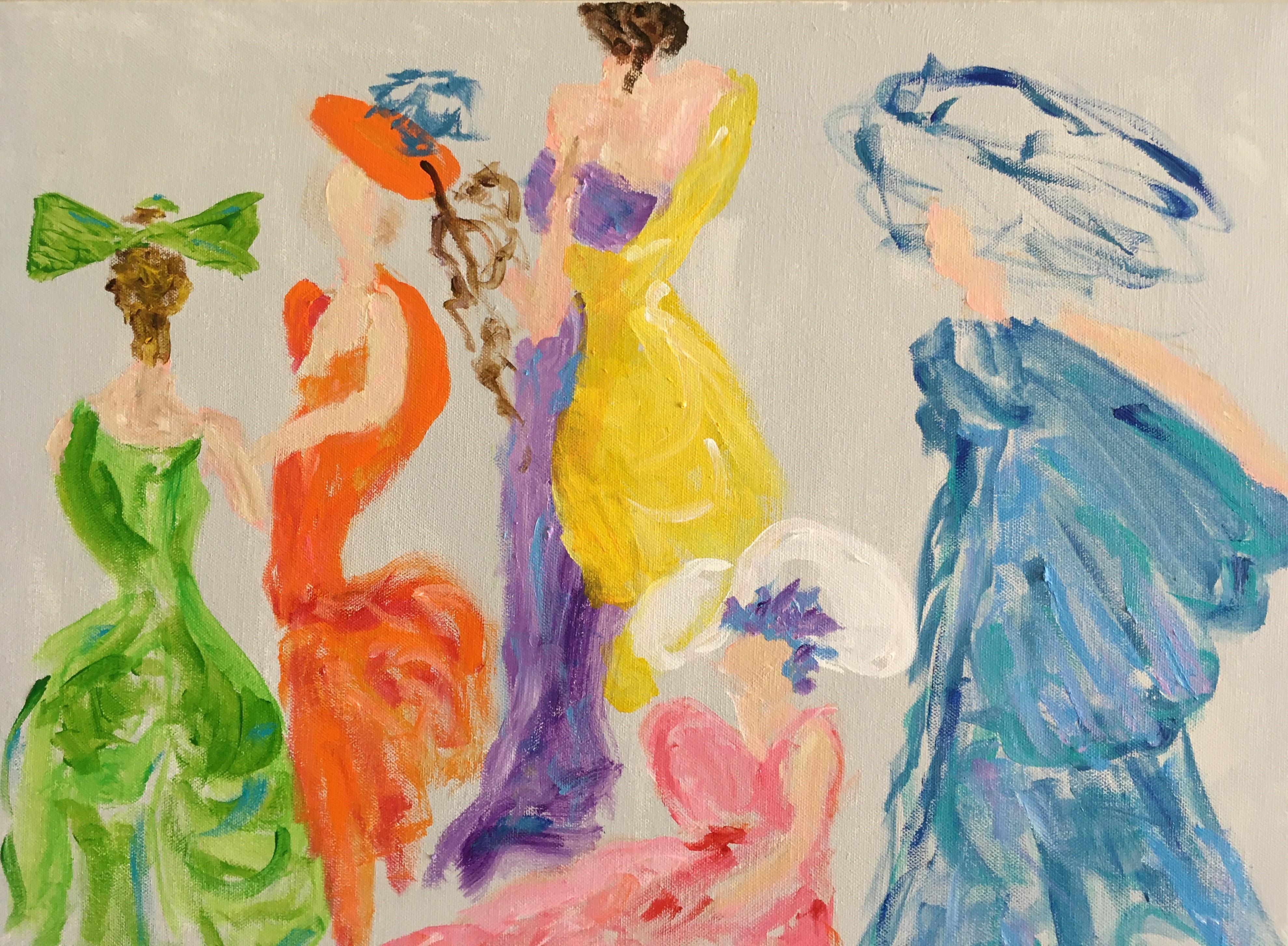 Les Demoiselles 20 X 30
