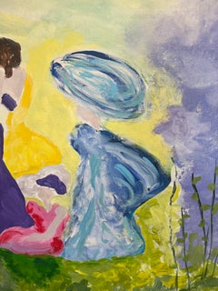 Les Demoiselles Take A Stroll 36 X48