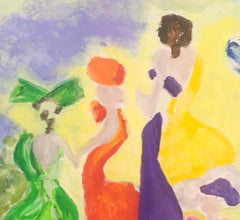 Les Demoiselles Take A Stroll 36 X48