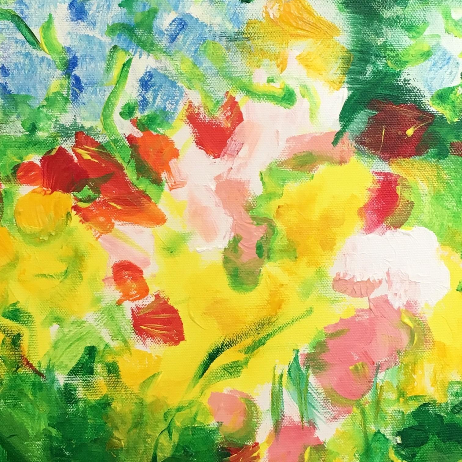 Profusione di fiori  30 X 20 - Painting Contemporaneo di Patricia Forelle