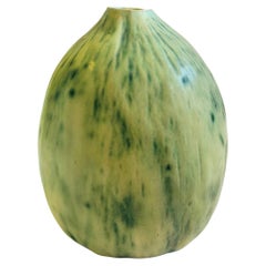 Jarrón melón Patricia Garrett Pottery Studio, 1988