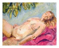 Figuratif nu couché