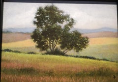 Landscape - Patrcia Glee Smith Oil Italian Farmhouse Landscape