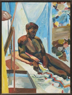 Vintage Bay Area Figurative Nude by Patricia Gren Hayes