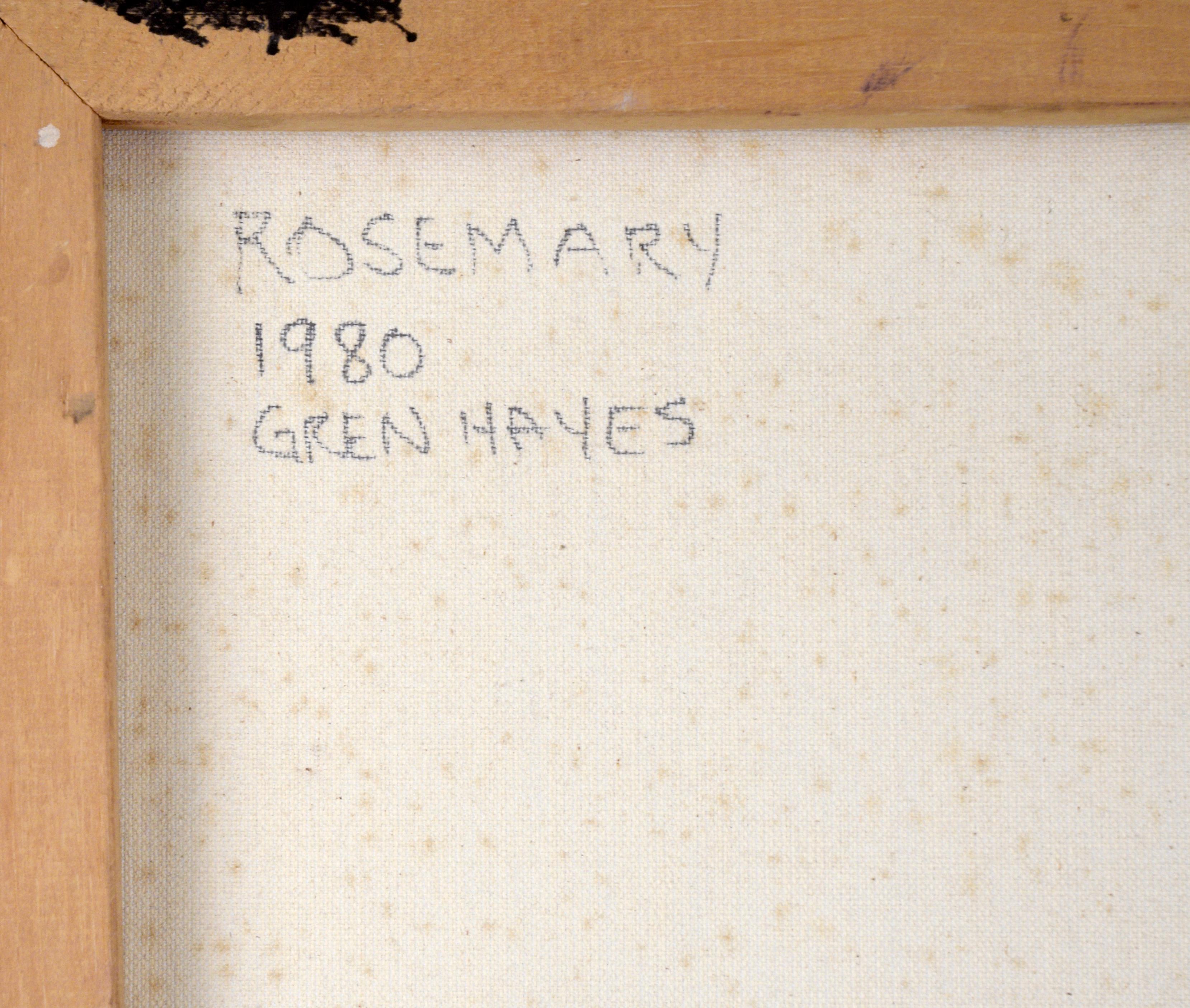 Berkeley Figurative Schule „Rosemary“ von Patricia Gren Hayes, 1980 im Angebot 7