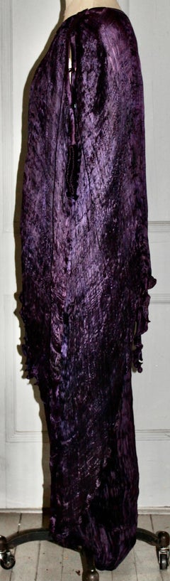Patricia Lester Purple "Fortuny" Pleated Skirt and Top