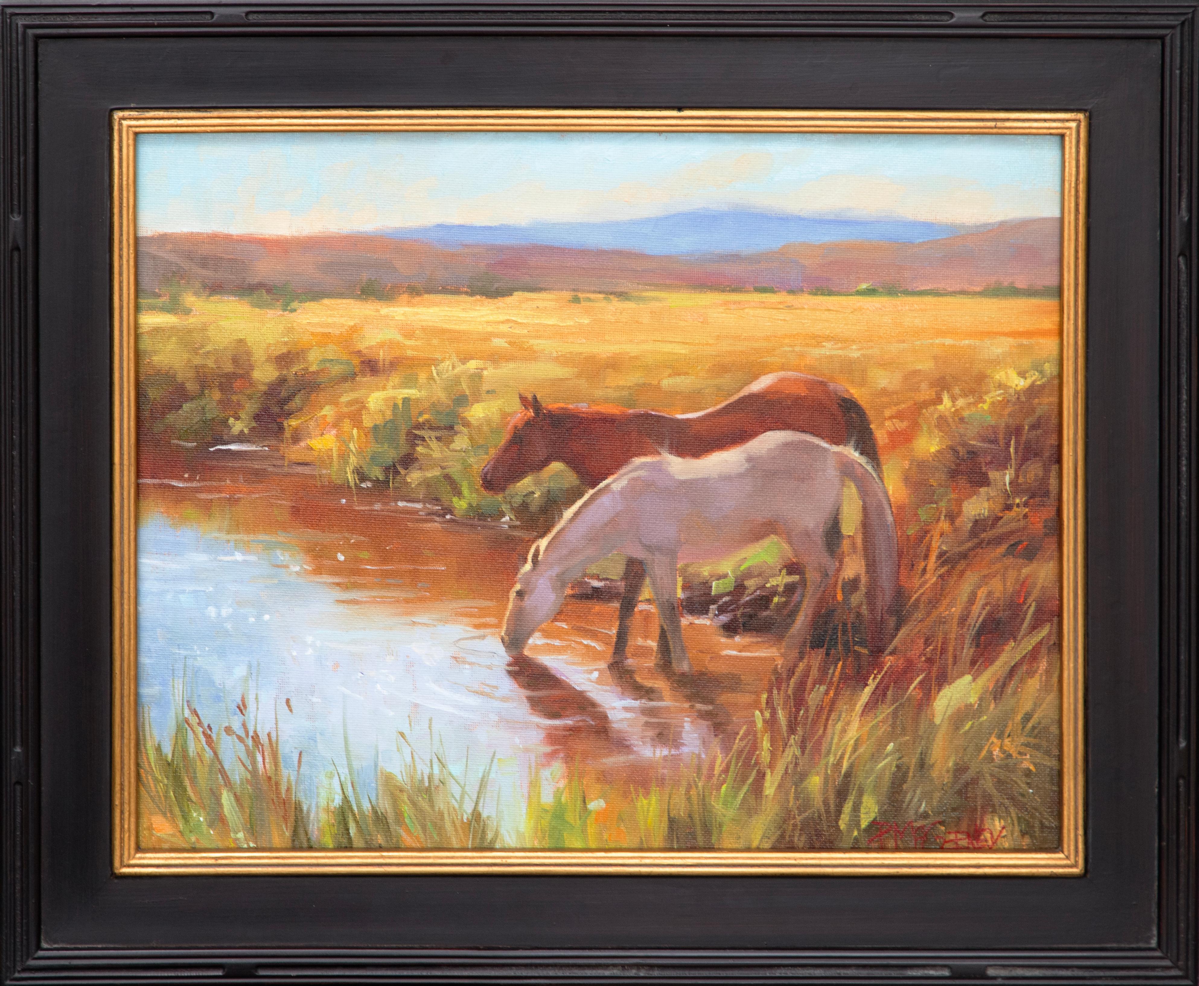 Acque di raffreddamento - Painting di Patricia McGeeney