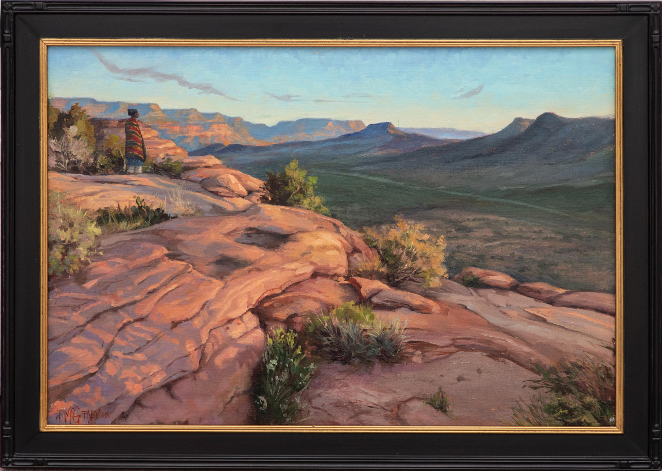 Landscape Painting de Patricia McGeeney - Tierras Místicas