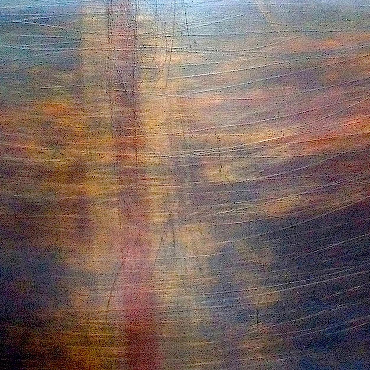 Lark Ascending - Gray Abstract Painting by Patricia McParlin