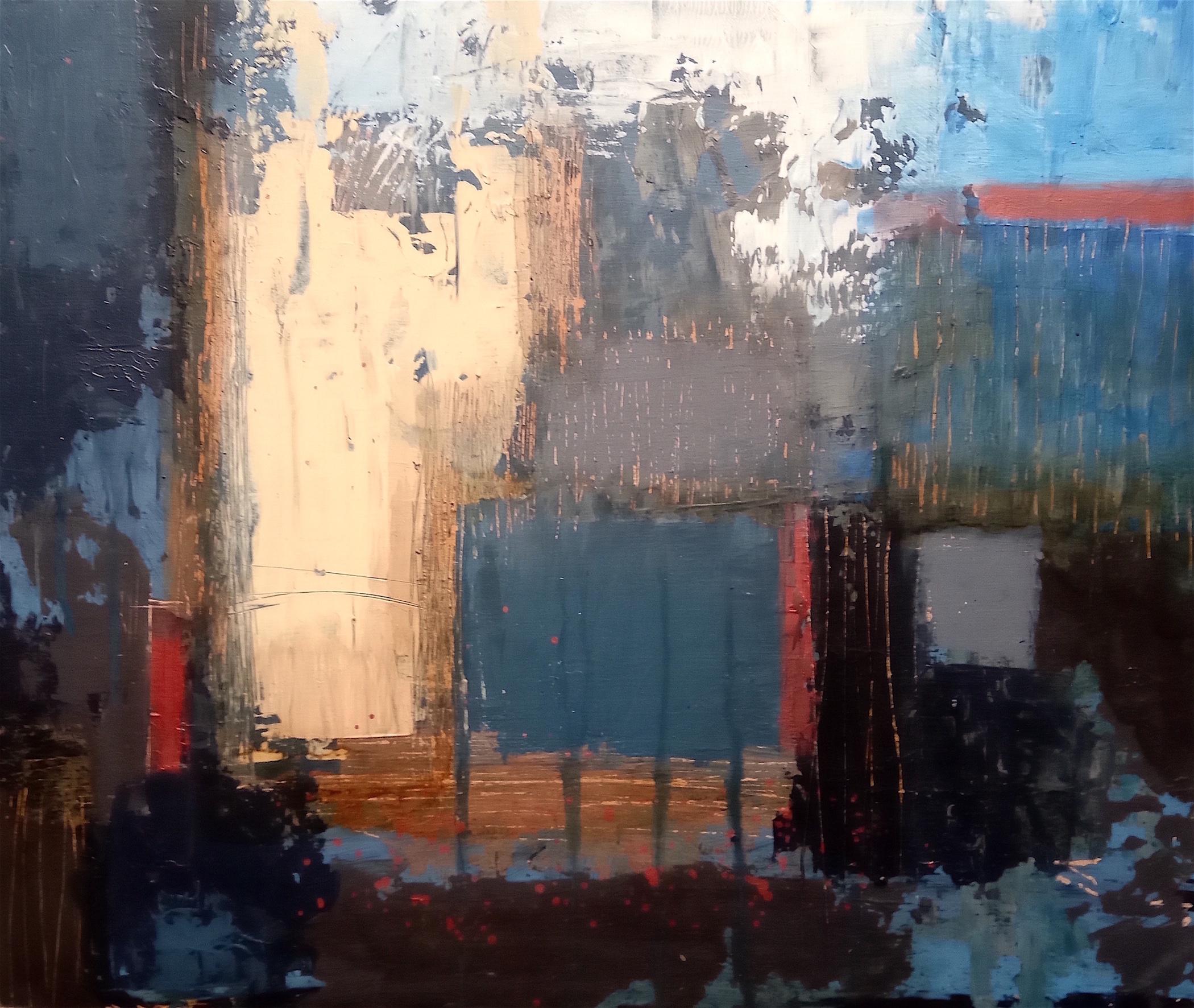 Winter Light II.     Pittura espressionista astratta contemporanea