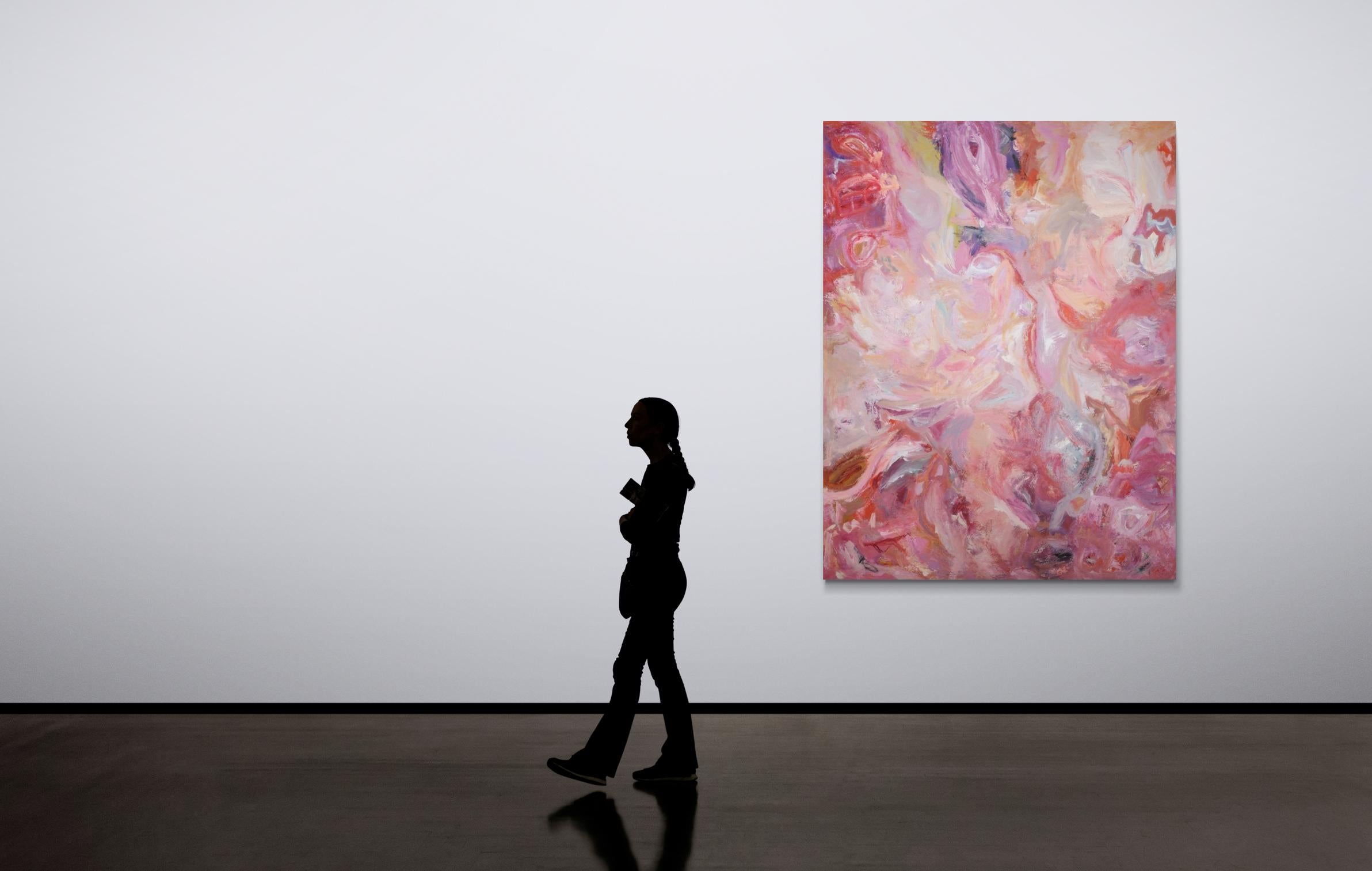 Blessings to the Children II (Bellesses aux enfants) - Contemporain Painting par Patricia Qualls